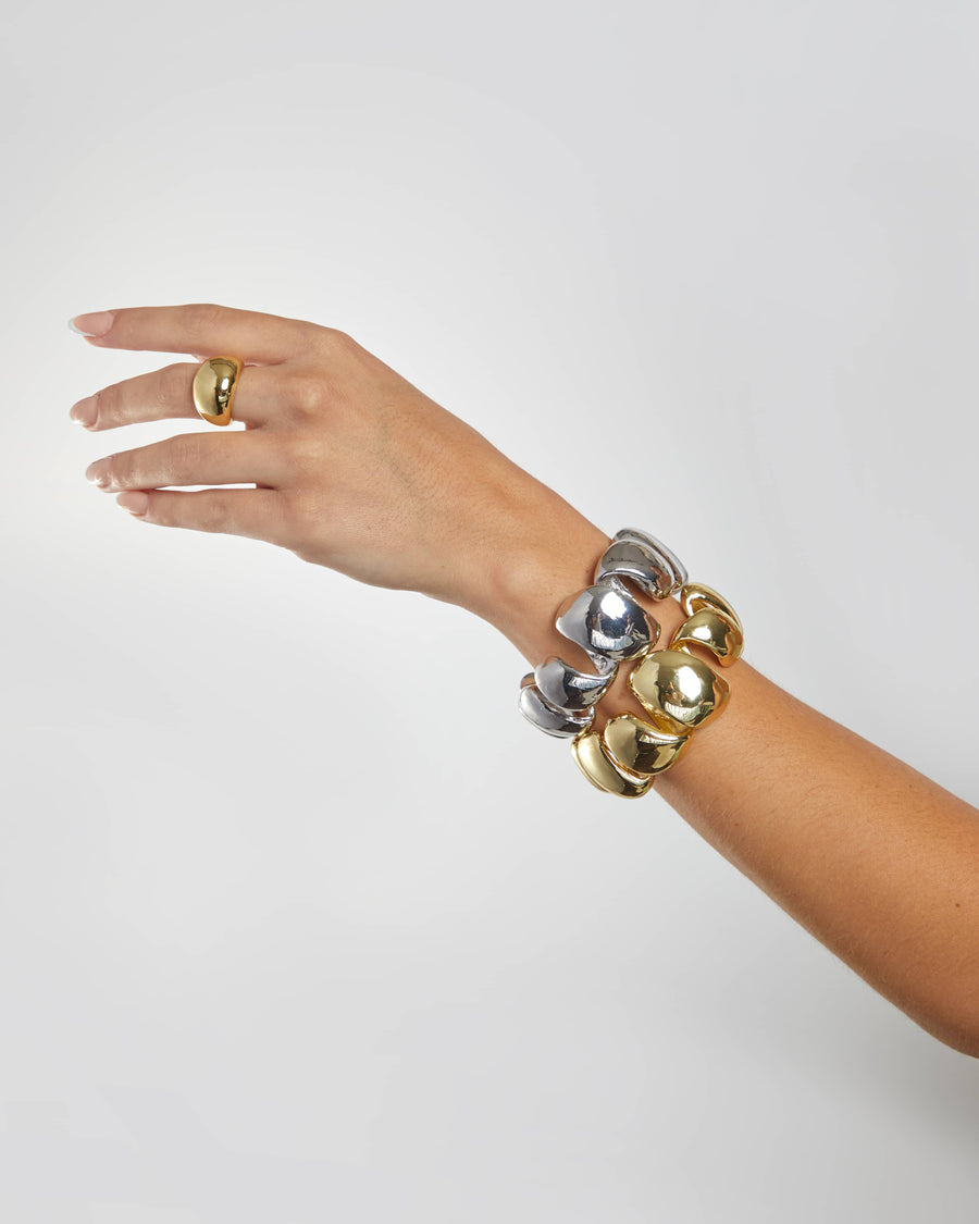 Enigma Silver Bracelet