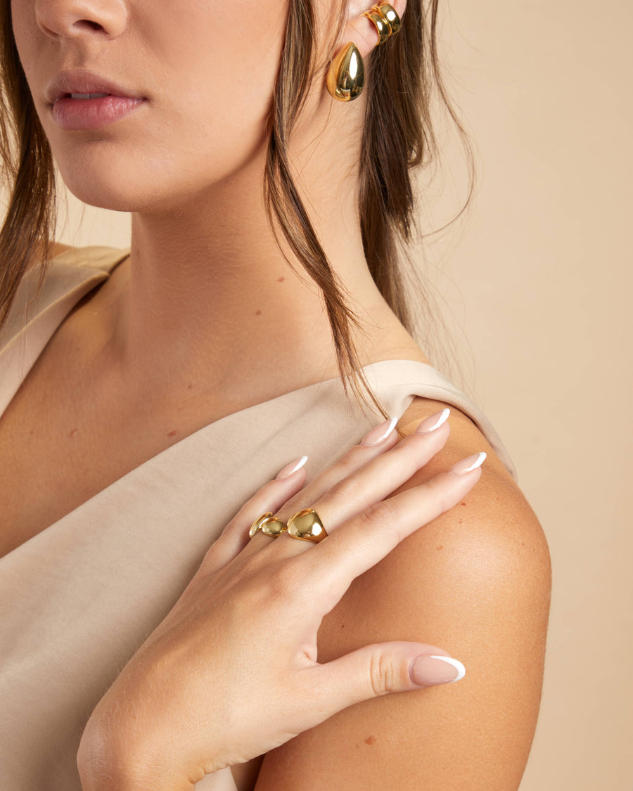 Lumina Gold Ear Cuff